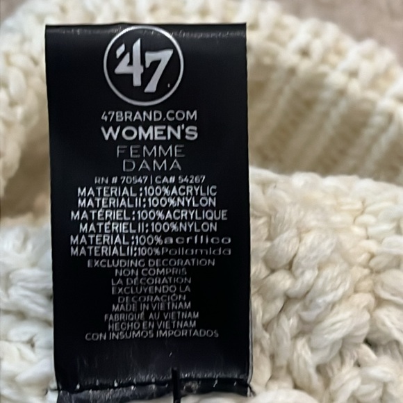 NWT Boston Bruins women’s knit pom pom hat - Picture 7 of 7